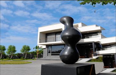 Customized Modern Abstract Sculpture , Metal Outdoor Abstract Yard Sculptures
