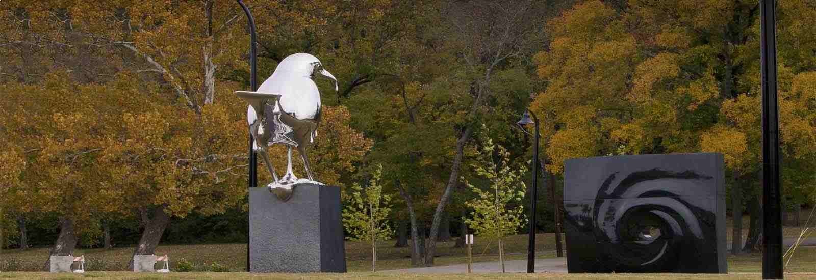 kualitas Patung Logam Luar Ruang pabrik