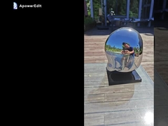 Patung Baja Rinsing Kecil Modern Untuk Dekorasi Dalam Ruang