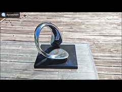 Perhiasan Interior Baja Ringan Modern Patung